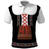 Oktoberfest Dirndl Costume Polo Shirt German Beer Festival - Wonder Print Shop