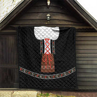 Oktoberfest Dirndl Costume Quilt German Beer Festival - Wonder Print Shop