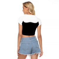 Oktoberfest Dirndl Costume Raglan Cropped T Shirt German Beer Festival - Wonder Print Shop