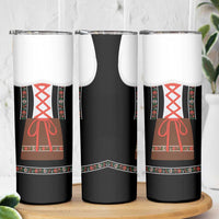 Oktoberfest Dirndl Costume Skinny Tumbler German Beer Festival - Wonder Print Shop