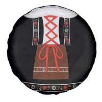 Oktoberfest Dirndl Costume Spare Tire Cover German Beer Festival - Wonder Print Shop