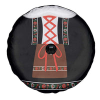 Oktoberfest Dirndl Costume Spare Tire Cover German Beer Festival - Wonder Print Shop