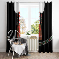 Oktoberfest Dirndl Costume Window Curtain German Beer Festival - Wonder Print Shop