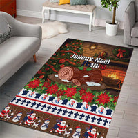 France Christmas Area Rug Buche De Noel - Wonder Print Shop