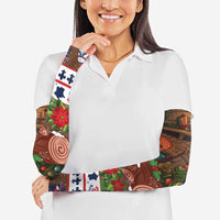 France Christmas Arm Sleeves Buche De Noel - Wonder Print Shop