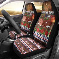 France Christmas Car Seat Cover Buche De Noel - Wonder Print Shop