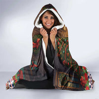 France Christmas Hooded Blanket Buche De Noel - Wonder Print Shop