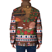 France Christmas Padded Jacket Buche De Noel - Wonder Print Shop