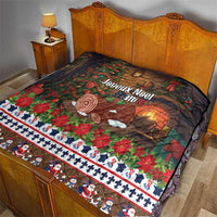 France Christmas Quilt Buche De Noel - Wonder Print Shop