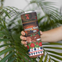 France Christmas Skinny Tumbler Buche De Noel - Wonder Print Shop