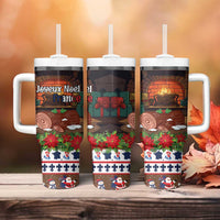 France Christmas Tumbler With Handle Buche De Noel - Wonder Print Shop