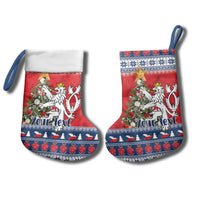 Czech Republic Christmas Personalized Christmas Stocking Vesele Vanoce - Wonder Print Shop
