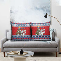 Czech Republic Christmas Personalized Pillow Cover Vesele Vanoce - Wonder Print Shop