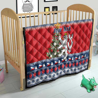 Czech Republic Christmas Personalized Quilt Vesele Vanoce - Wonder Print Shop