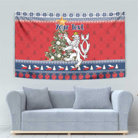Czech Republic Christmas Personalized Tapestry Vesele Vanoce - Wonder Print Shop