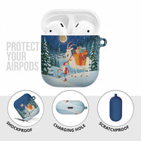 Sweden christmas AirPods Case Scandinavian Tomte and Yule Goat Christmas - Wonder Print Shop