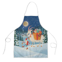 Sweden christmas Apron Scandinavian Tomte and Yule Goat Christmas - Wonder Print Shop