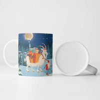 Sweden christmas Ceramic Mug Scandinavian Tomte and Yule Goat Christmas - Wonder Print Shop