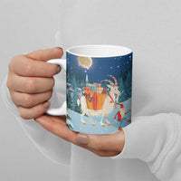 Sweden christmas Ceramic Mug Scandinavian Tomte and Yule Goat Christmas - Wonder Print Shop