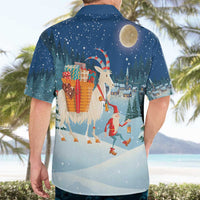 Sweden christmas Hawaiian Shirt Scandinavian Tomte and Yule Goat Christmas - Wonder Print Shop