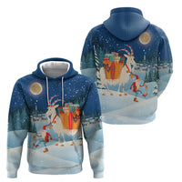 Sweden christmas Hoodie Scandinavian Tomte and Yule Goat Christmas - Wonder Print Shop