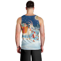 Sweden christmas Men Tank Top Scandinavian Tomte and Yule Goat Christmas - Wonder Print Shop