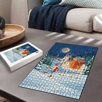 Sweden christmas Puzzle Scandinavian Tomte and Yule Goat Christmas - Wonder Print Shop