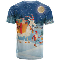 Sweden christmas T Shirt Scandinavian Tomte and Yule Goat Christmas - Wonder Print Shop