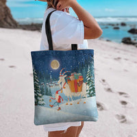 Sweden christmas Tote Bag Scandinavian Tomte and Yule Goat Christmas - Wonder Print Shop