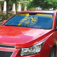 Sweden Christmas Personalized Auto Sun Shade Dala Horse God Jul - Wonder Print Shop