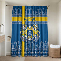 Sweden Christmas Personalized Bathroom Set Dala Horse God Jul - Wonder Print Shop