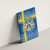 Sweden Christmas Personalized Canvas Wall Art Dala Horse God Jul - Wonder Print Shop