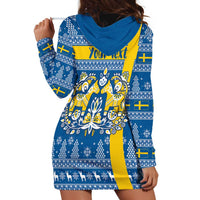 Sweden Christmas Personalized Hoodie Dress Dala Horse God Jul - Wonder Print Shop