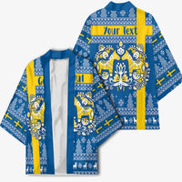 Sweden Christmas Personalized Kimono Dala Horse God Jul - Wonder Print Shop