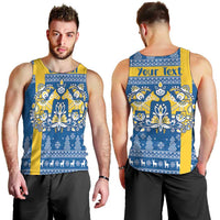 Sweden Christmas Personalized Men Tank Top Dala Horse God Jul - Wonder Print Shop
