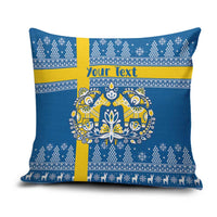 Sweden Christmas Personalized Pillow Cover Dala Horse God Jul - Wonder Print Shop