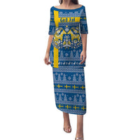 Sweden Christmas Personalized Puletasi Dala Horse God Jul - Wonder Print Shop