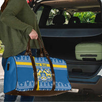 Sweden Christmas Personalized Travel Bag Dala Horse God Jul - Wonder Print Shop