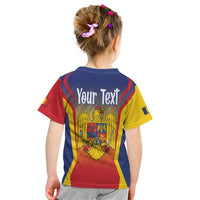 Personalized Romania Unification Day Kid T Shirt Ziua Marii Uniri Since 1918 Dynamic Style - Wonder Print Shop