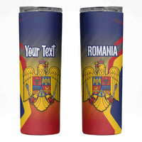 Personalized Romania Unification Day Skinny Tumbler Ziua Marii Uniri Since 1918 Dynamic Style - Wonder Print Shop