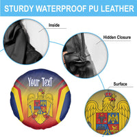 Personalized Romania Unification Day Spare Tire Cover Ziua Marii Uniri Since 1918 Dynamic Style - Wonder Print Shop
