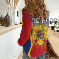 Personalized Romania Unification Day Women Casual Shirt Ziua Marii Uniri Since 1918 Dynamic Style - Wonder Print Shop