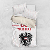 Custom Austria Football Bedding Set Das Team Go Champions