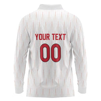 Custom Austria Football Long Sleeve Polo Shirt Das Team Go Champions