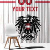 Custom Austria Football Window Curtain Das Team Go Champions