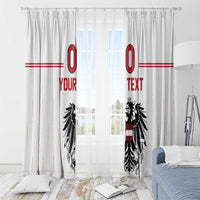 Custom Austria Football Window Curtain Das Team Go Champions