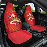 Personalized Bandiera della Sicilia Car Seat Cover Sporty Style