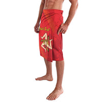 Personalized Bandiera della Sicilia Lavalava Sporty Style