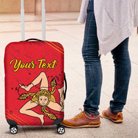 Personalized Bandiera della Sicilia Luggage Cover Sporty Style