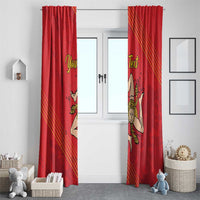 Personalized Bandiera della Sicilia Window Curtain Sporty Style